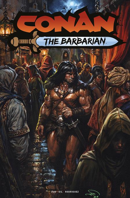 CONAN THE BARBARIAN #37 CVR B HUMAN QUTUB VAR (MR) Titan Comics Jim Zub Ivan Gil Human Qutub PREORDER