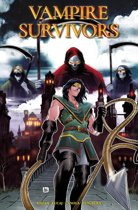 VAMPIRE SURVIVORS #3 (OF 4) CVR A ALEX SHIBAO Titan Comics David Hazan Jimmy Kucaj, Jão Canola Alex Shibao PREORDER