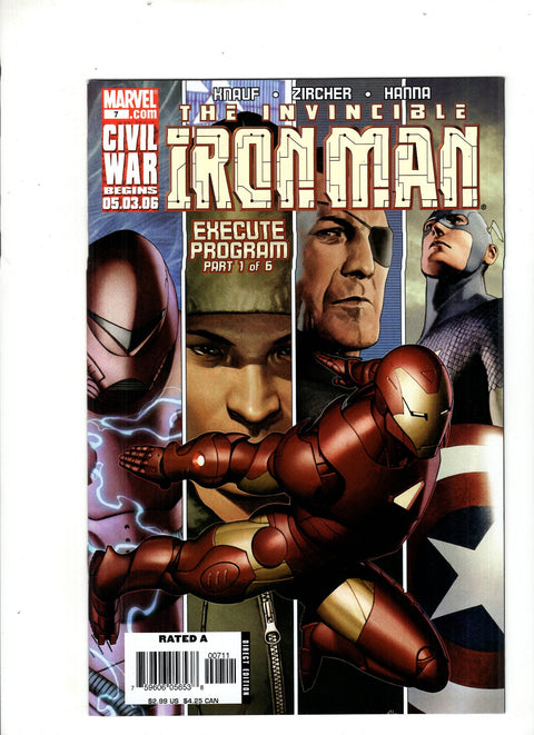 Iron Man, Vol. 4 #7 (2006)      Buy & Sell Comics Online Comic Shop Toronto Canada