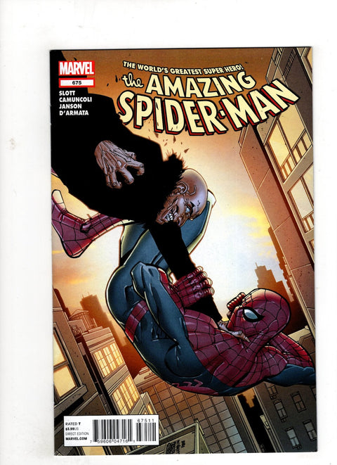The Amazing Spider-Man, Vol. 2 #675 (Cvr A) (2011) Giuseppe Camuncoli  A Giuseppe Camuncoli  Buy & Sell Comics Online Comic Shop Toronto Canada