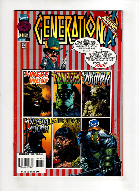 Generation X, Vol. 1 #17 (1996)     Buy & Sell Comics Online Comic Shop Toronto Canada