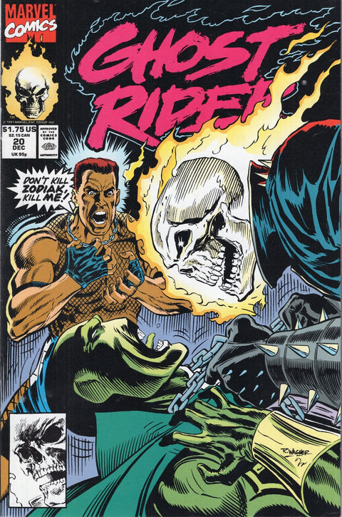 Ghost Rider, Vol. 2 #20 (1991)      Buy & Sell Comics Online Comic Shop Toronto Canada