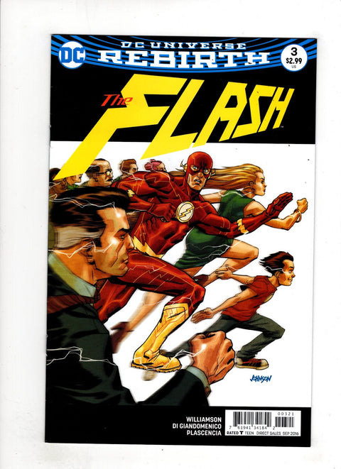 Flash, Vol. 5 #3 (Cvr B) (2016) Variant Dave Johnson B Variant Dave Johnson  Buy & Sell Comics Online Comic Shop Toronto Canada