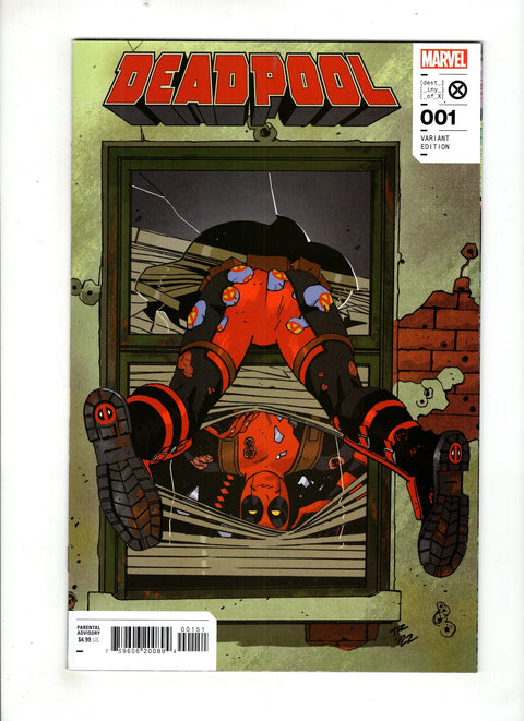Deadpool, Vol. 8 #1 (Cvr E) (2022) Tom Reilly Window Shades Variant  E Tom Reilly Window Shades Variant  Buy & Sell Comics Online Comic Shop Toronto Canada