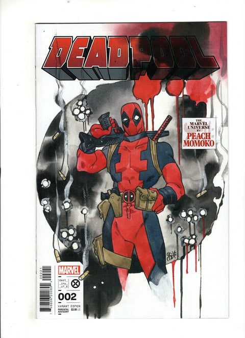Deadpool, Vol. 8 #2 (Cvr B) (2022) Peach Momoko Marvel Universe Variant  B Peach Momoko Marvel Universe Variant  Buy & Sell Comics Online Comic Shop Toronto Canada