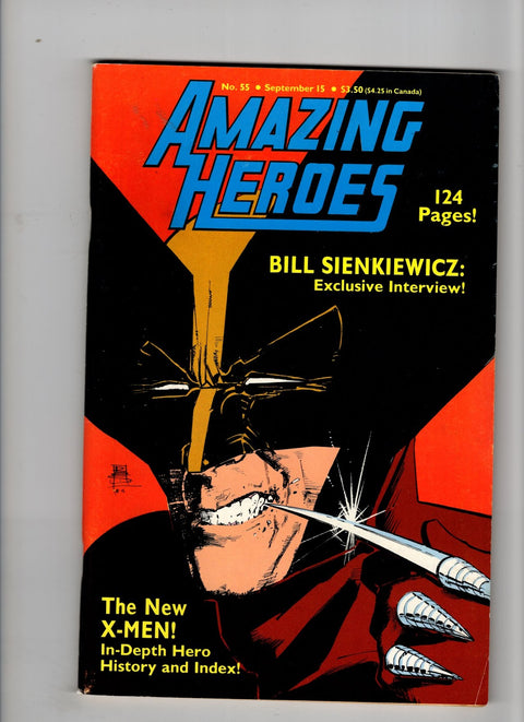 Amazing Heroes #55 (1984)      Buy & Sell Comics Online Comic Shop Toronto Canada