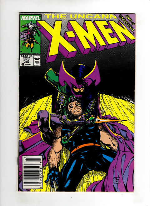 Uncanny X-Men, Vol. 1 #257 (1989) Newsstand Edition  Newsstand Edition  Buy & Sell Comics Online Comic Shop Toronto Canada