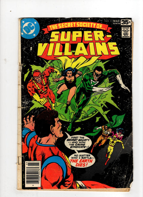 The Secret Society of Super Villains #13 (1978)      Buy & Sell Comics Online Comic Shop Toronto Canada