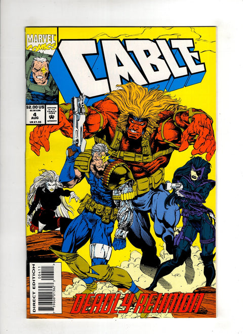 Cable, Vol. 1 #4 (Cvr A) (1993)  A   Buy & Sell Comics Online Comic Shop Toronto Canada