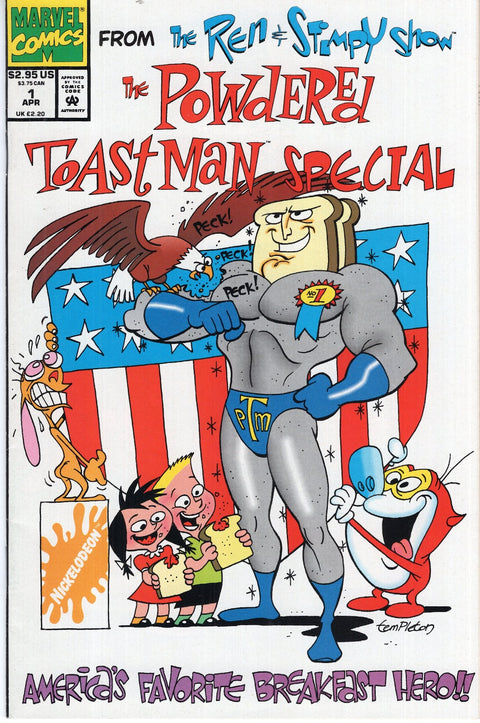 The Ren & Stimpy Show: The Powdered Toast Man Special #1 (1994)      Buy & Sell Comics Online Comic Shop Toronto Canada