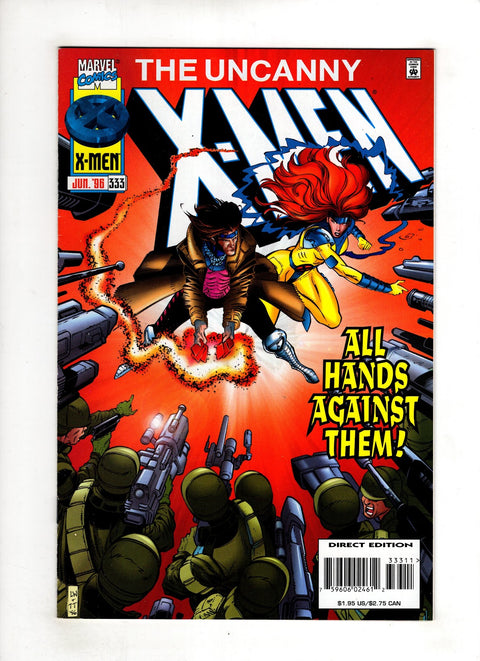 Uncanny X-Men, Vol. 1 #333 (1996)     Buy & Sell Comics Online Comic Shop Toronto Canada