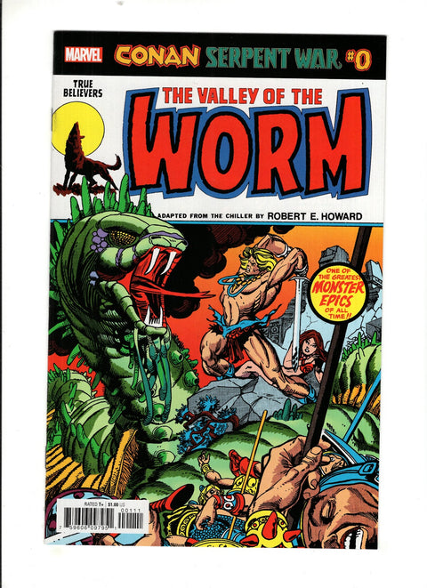 True Believers: Conan Serpent War - The Valley Of The Worm #1 (2019)      Buy & Sell Comics Online Comic Shop Toronto Canada