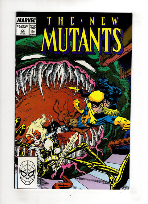 New Mutants, Vol. 1 #70 (1988)     Buy & Sell Comics Online Comic Shop Toronto Canada