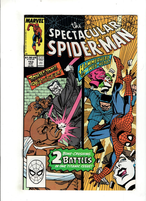 The Spectacular Spider-Man, Vol. 1 #153 (1989)      Buy & Sell Comics Online Comic Shop Toronto Canada