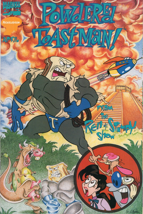 The Ren & Stimpy Show: The Powdered Toast Man's Cereal Serial #1 (1993)      Buy & Sell Comics Online Comic Shop Toronto Canada