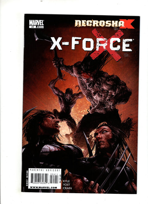 X-Force, Vol. 3 #24 (Cvr A) (2010) Clayton Crain  A Clayton Crain  Buy & Sell Comics Online Comic Shop Toronto Canada