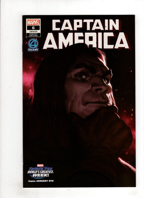 Captain America, Vol. 9 #6 (Cvr B) (2018) Variant Marko Djurdjevic Fantastic Four Villains B Variant Marko Djurdjevic Fantastic Four Villains  Buy & Sell Comics Online Comic Shop Toronto Canada