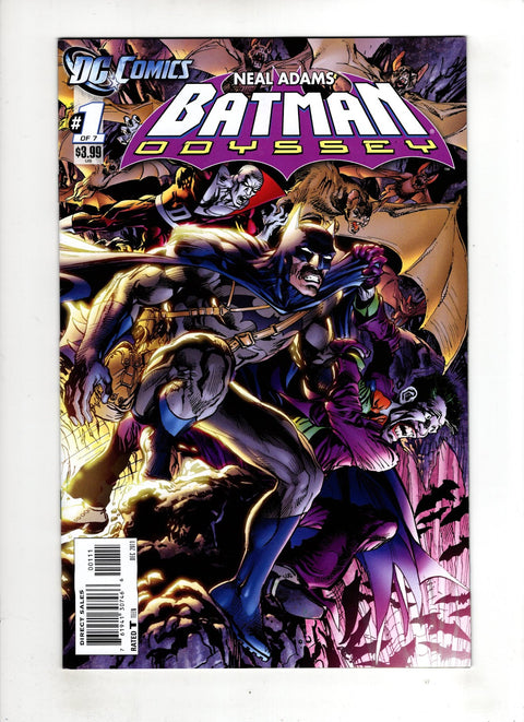 Batman: Odyssey, Vol. 2 #1 (Cvr A) (2011) Neal Adams A Neal Adams  Buy & Sell Comics Online Comic Shop Toronto Canada