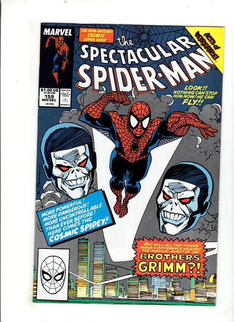 The Spectacular Spider-Man, Vol. 1 #159 (1989)      Buy & Sell Comics Online Comic Shop Toronto Canada