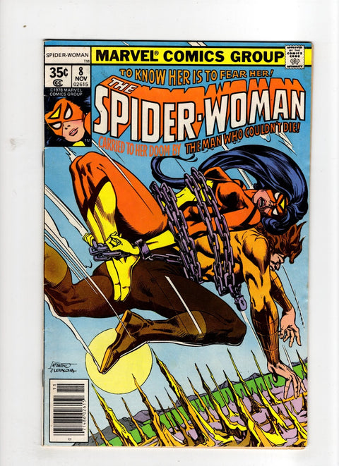 Spider-Woman, Vol. 1 #8 (1978)      Buy & Sell Comics Online Comic Shop Toronto Canada