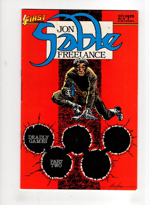 Jon Sable, Freelance #18 (1984)      Buy & Sell Comics Online Comic Shop Toronto Canada