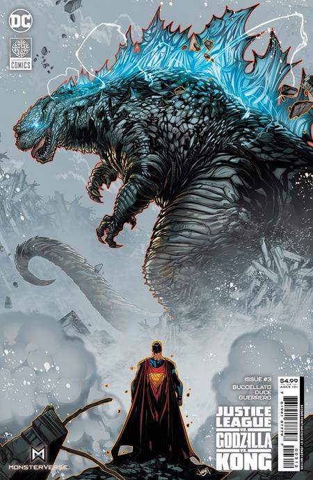 Justice League Vs. Godzilla Vs. Kong #3F (2024) 2nd Print Jonboy Meyers Variant