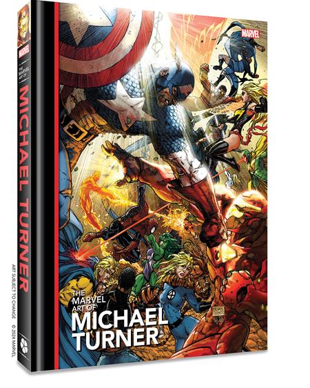 MARVEL ART OF MICHAEL TURNER HC DIRECT MARKET ED Clover Press Michael Turner Michael Turner Michael Turner PREORDER