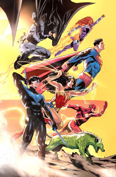 JUSTICE LEAGUE UNLIMITED #2 CVR H INC 1:50 LUCAS MEYER CARD STOCK VAR DC Comics Mark Waid Dan Mora Lucas Meyer PREORDER