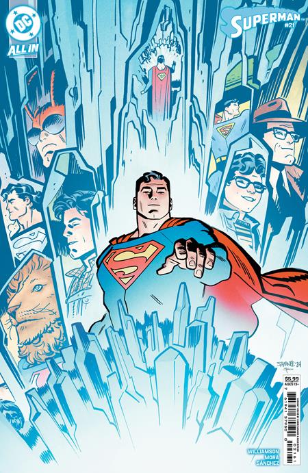 SUPERMAN #21 CVR D CHRIS SAMNEE CARD STOCK VAR DC Comics Joshua Williamson Dan Mora Chris Samnee PREORDER