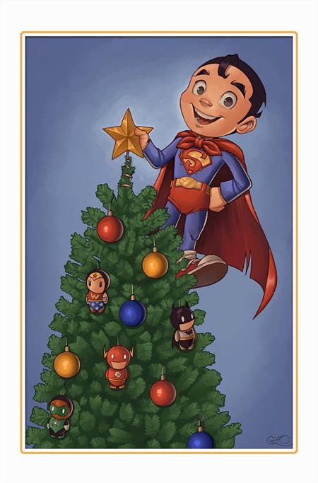 SUPERMAN #21 CVR E CHRISSIE ZULLO DC WINTER WONDERLAND CARD STOCK VAR DC Comics Joshua Williamson Dan Mora Chrissie Zullo PREORDER