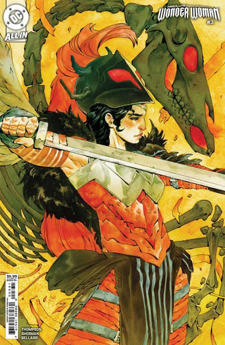 ABSOLUTE WONDER WOMAN #3 CVR C CHUMA HILL CARD STOCK VAR DC Comics Kelly Thompson Hayden Sherman Chuma Hill PREORDER