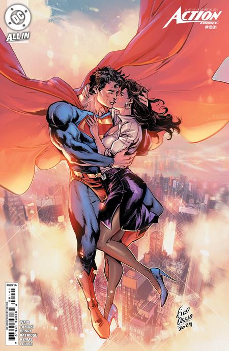 ACTION COMICS #1081 CVR D INC 1:25 FICO OSSIO CARD STOCK VAR DC Comics Mark Waid, Mariko Tamaki Clayton Henry, Michael Shelfer, Skylar Patridge Fico Ossio PREORDER