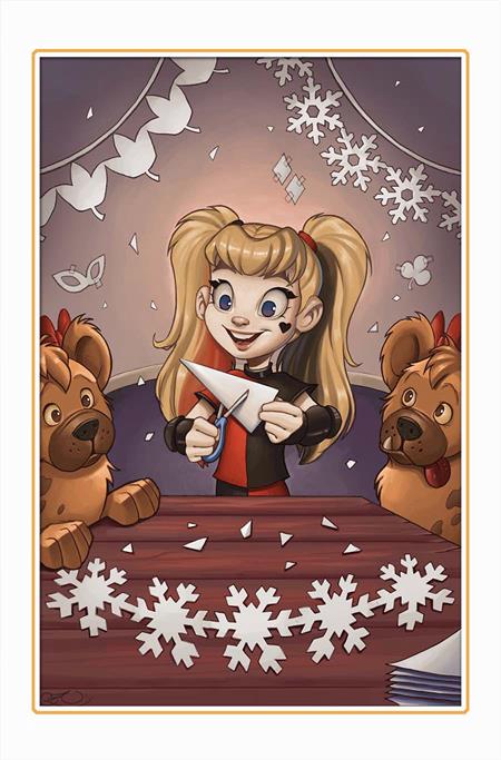 HARLEY QUINN #46 CVR D CHRISSIE ZULLO DC WINTER WONDERLAND CARD STOCK VAR DC Comics Elliott Kalan Mindy Lee Chrissie Zullo PREORDER