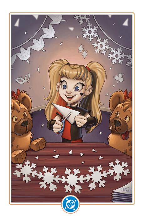 HARLEY QUINN #46 CVR D CHRISSIE ZULLO DC WINTER WONDERLAND CARD STOCK VAR DC Comics Elliott Kalan Mindy Lee Chrissie Zullo PREORDER