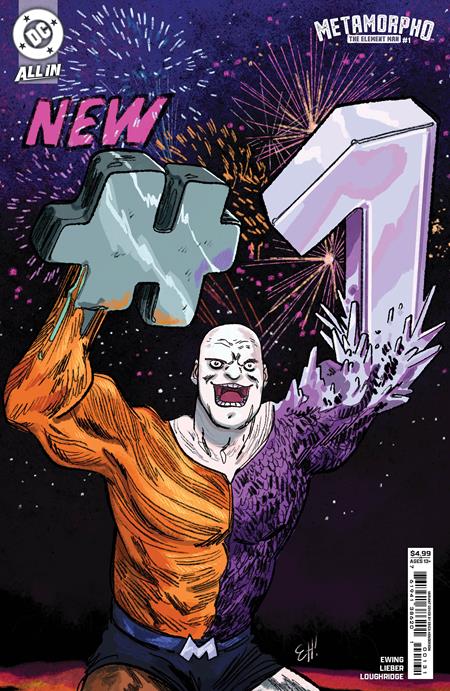 METAMORPHO THE ELEMENT MAN #1 CVR B ERICA HENDERSON CARD STOCK VAR DC Comics Al Ewing Steve Lieber Erica Henderson PREORDER