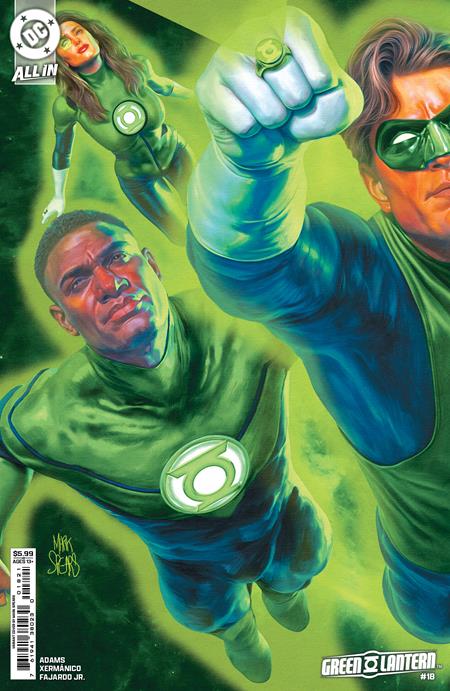 GREEN LANTERN #18 CVR B MARK SPEARS CONNECTING CARD STOCK VAR DC Comics Jeremy Adams Xermanico Mark Spears PREORDER