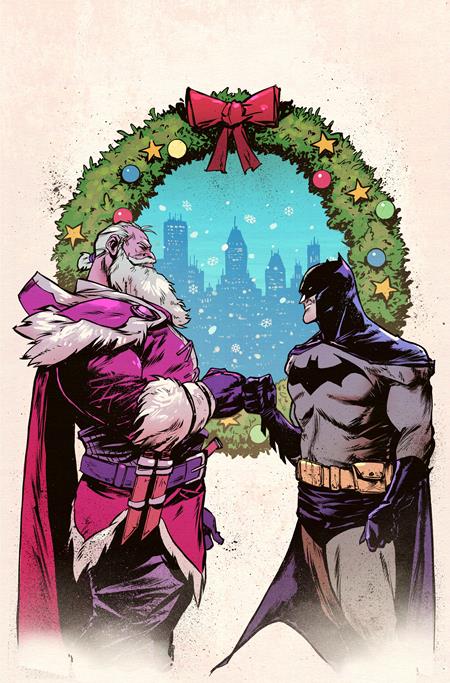 BATMAN SANTA CLAUS SILENT KNIGHT RETURNS #2 (OF 5) CVR C INC 1:25 SANFORD GREENE CARD STOCK VAR DC Comics Jeff Parker Lukas Ketner, Michele Bandini Sanford Greene PREORDER