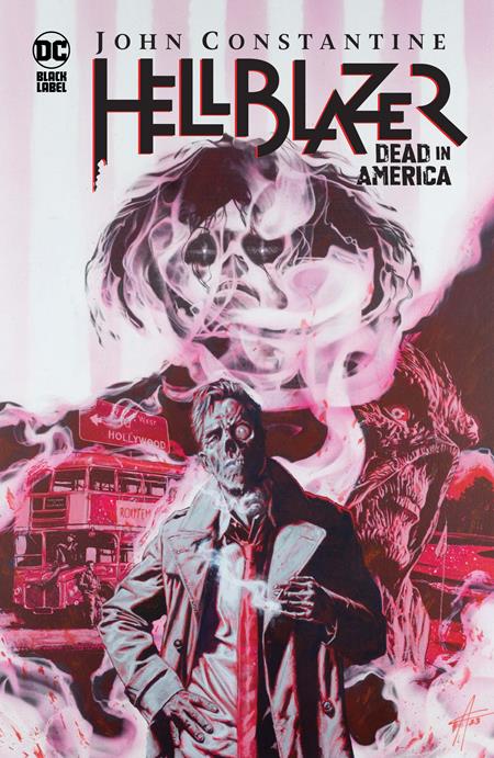 JOHN CONSTANTINE HELLBLAZER DEAD IN AMERICA HC (MR) DC Comics Simon Spurrier Aaron Campbell, Various Aaron Campbell PREORDER