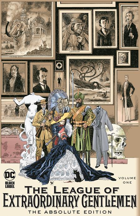 LEAGUE OF EXTRAORDINARY GENTLEMEN HC VOL 01 THE ABSOLUTE EDITION (2025 EDITION) (MR) DC Comics Alan Moore Kevin O Neill Kevin O Neill PREORDER