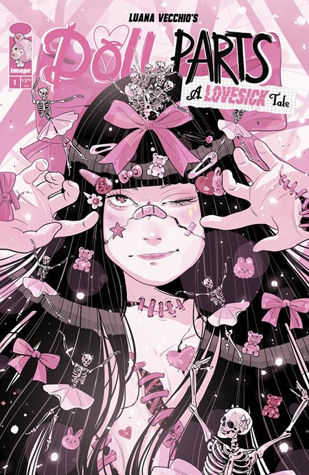 DOLL PARTS A LOVESICK TALE #1 (OF 4) CVR B LUANA VECCHIO BOWS VAR (MR) Image Comics Luana Vecchio Luana Vecchio Luana Vecchio PREORDER