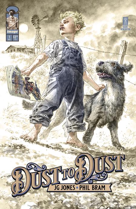 DUST TO DUST #1 (OF 8) CVR B INC 1:10 DUNCAN FEGREDO VAR Image Comics JG Jones, Phil Bram JG Jones Duncan Fegredo PREORDER