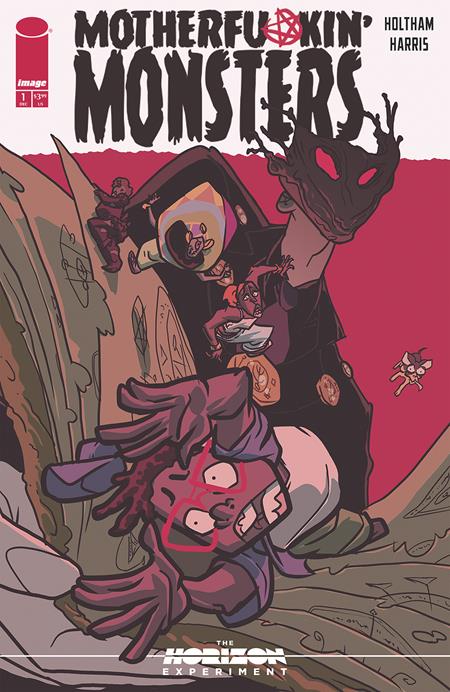 MOTHERFU*KIN MONSTERS #1 (ONE SHOT) (THE HORIZON EXPERIMENT) CVR A MICHAEL LEE HARRIS (MR) Image Comics J Holtham Michael Lee Harris Michael Lee Harris PREORDER