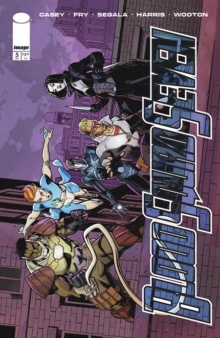 BLOOD SQUAD SEVEN #5 CVR C INC 1:10 MIKE HAWTHORNE VAR (MR) Image Comics Joe Casey Paul Fry Mike Hawthorne PREORDER