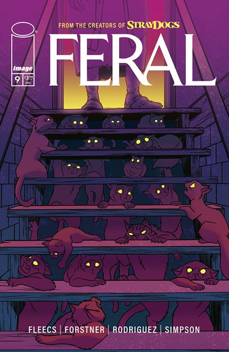 FERAL #9 CVR A TRISH FORSTNER & TONE RODRIGUEZ Image Comics Tony Fleecs Trish Forstner, Tone Rodriguez, Brad Simpson Trish Forstner, Tone Rodriguez, Tony Fleecs PREORDER