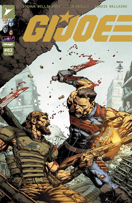 GI JOE #2 CVR B DAVID FINCH & DANNY MIKI VAR Image Comics Joshua Williamson Tom Reilly, Jordie Bellaire David Finch, Danny Miki, Dave McCaig PREORDER