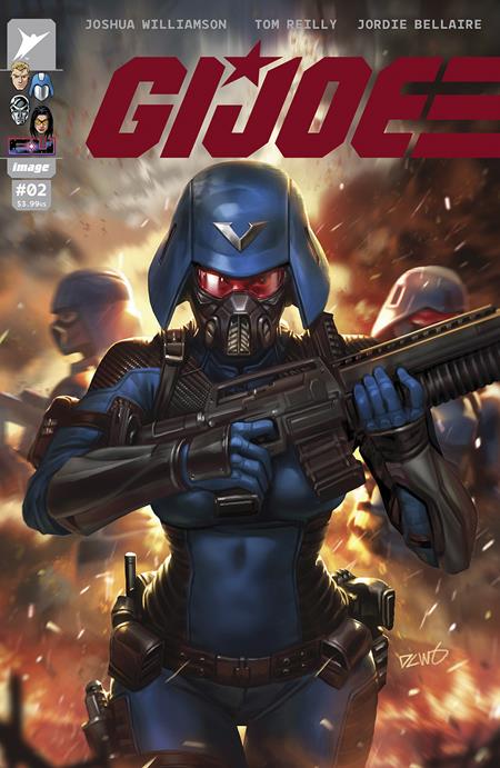 GI JOE #2 CVR F INC 1:100 DERRICK CHEW FOIL VAR Image Comics Joshua Williamson Tom Reilly, Jordie Bellaire Derrick Chew PREORDER