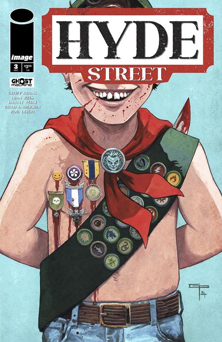 HYDE STREET #3 CVR C GERMAN PERALTA VAR Image Comics Geoff Johns Ivan Reis, Danny Miki, Brad Anderson German Peralta PREORDER