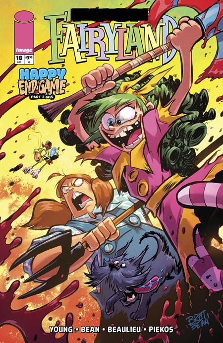 I HATE FAIRYLAND (2022) #18 CVR B BRETT BEAN F*CK (UNCENSORED) FAIRYLAND VAR (MR) Image Comics Skottie Young Brett Bean Brett Bean PREORDER