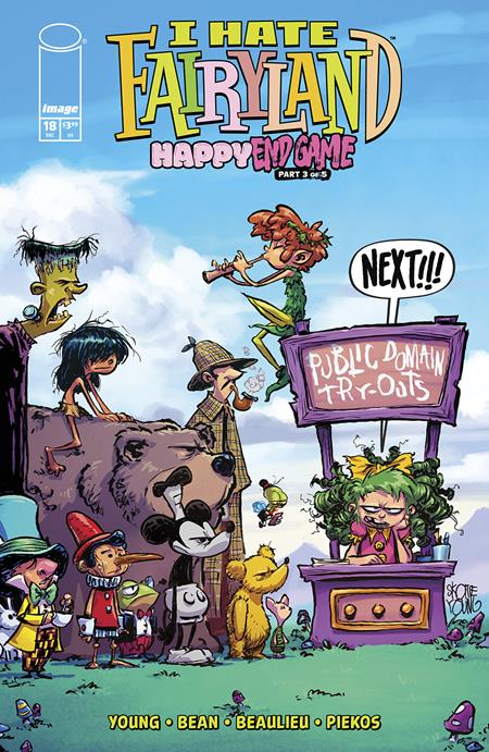 I HATE FAIRYLAND (2022) #18 CVR C INC 1:10 SKOTTIE YOUNG VAR (MR) Image Comics Skottie Young Brett Bean Skottie Young PREORDER