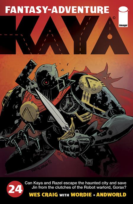 KAYA #24 CVR A WES CRAIG Image Comics Wes Craig Wes Craig Wes Craig PREORDER